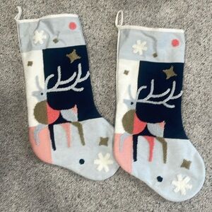 Raindeer Christmas stockings